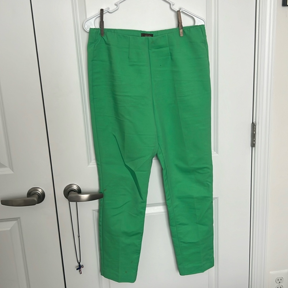Green slacks